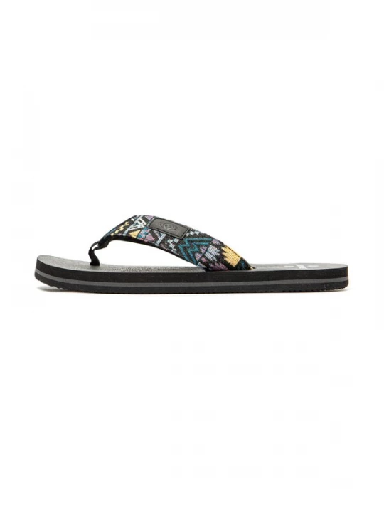 Foto van product Brasileras Strand- / badschoen 'Azteca' lichtblauw / geel / zwart / wit