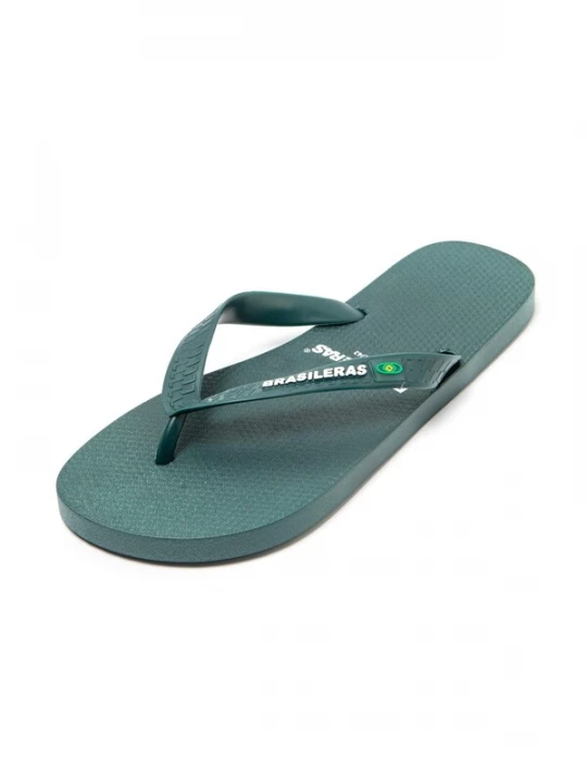 Foto van product Brasileras Strand- / badschoen 'Classic Pro' donkergroen / wit