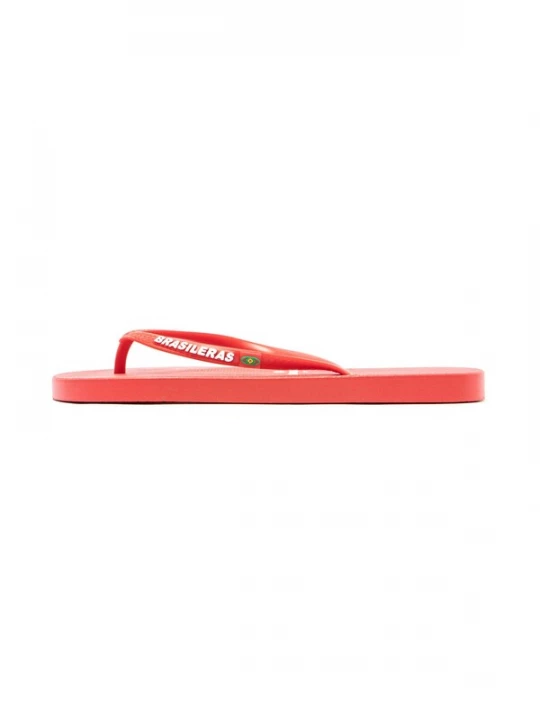 Foto van product Brasileras Strand- / badschoen 'Classic Pro' rood / wit