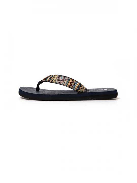 Foto van product Brasileras Strand- / badschoen 'Inca' beige / blauw / grasgroen / zwart