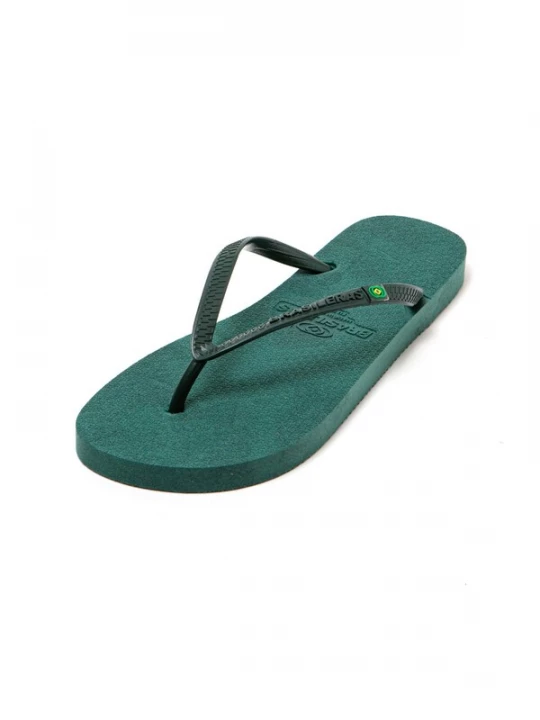 Foto van product Brasileras Teenslipper 'Re Walk W' donkergroen