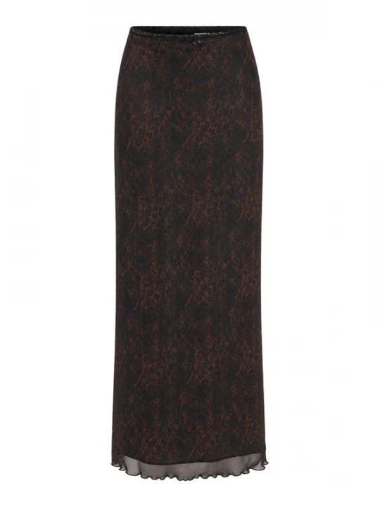 Foto van product BRAVE SOUL Rok rood / zwart