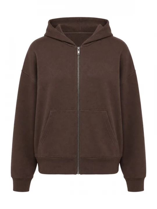 Foto van product BRAVE SOUL Sweatvest chocoladebruin