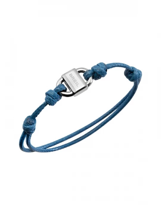 Foto van product Breil Armband blauw denim / zilver