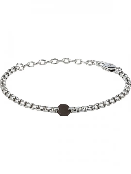Foto van product Breil Armband donkergrijs / zilver