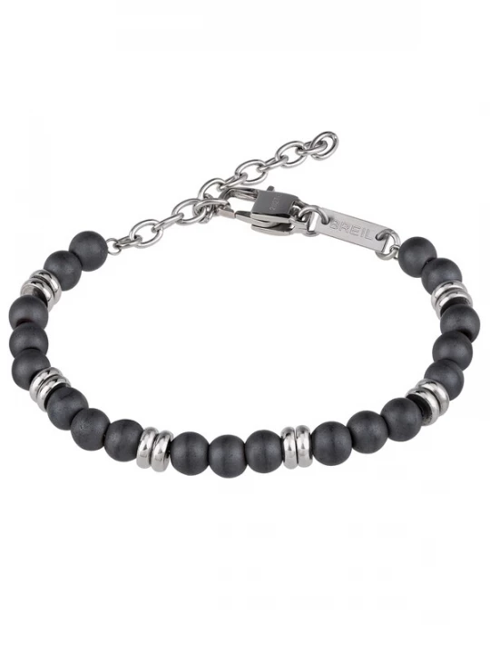 Foto van product Breil Armband donkergrijs / zilver
