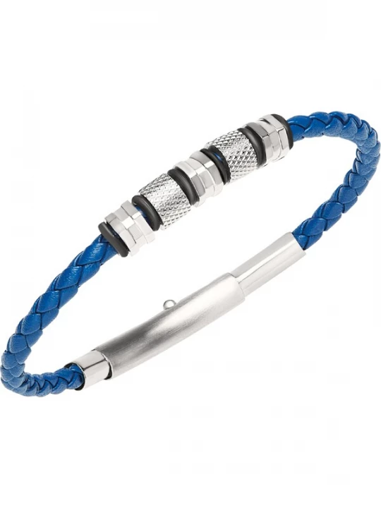 Foto van product Breil Armband enziaan / zwart / zilver