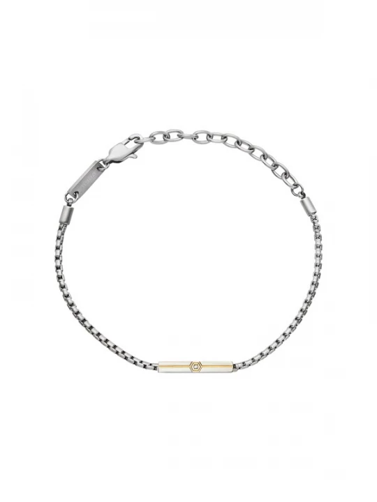 Foto van product Breil Armband 'Gal'a' goud / zilver / transparant