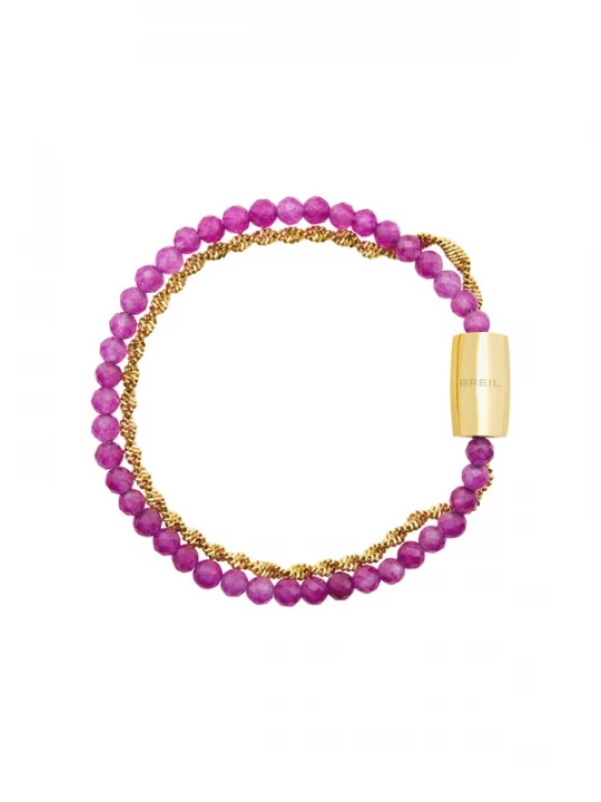 Foto van product Breil Armband goud / orchidee
