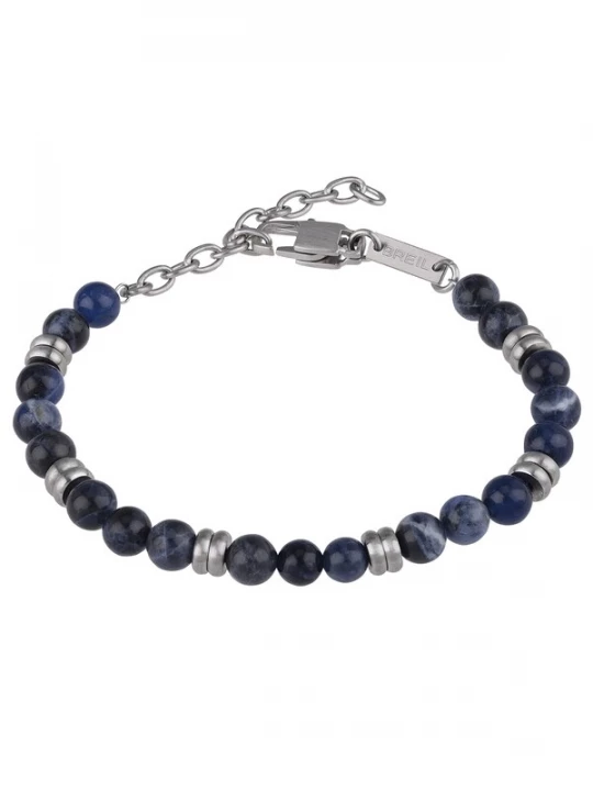 Foto van product Breil Armband navy / zwart / zilver