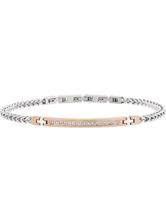 Foto van product Breil Armband rose-goud / zilver