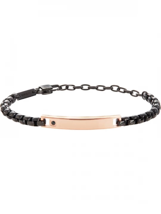 Foto van product Breil Armband rose-goud / zwart