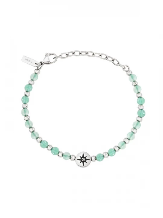 Foto van product Breil Armband 'Soundwave' turquoise / zilver