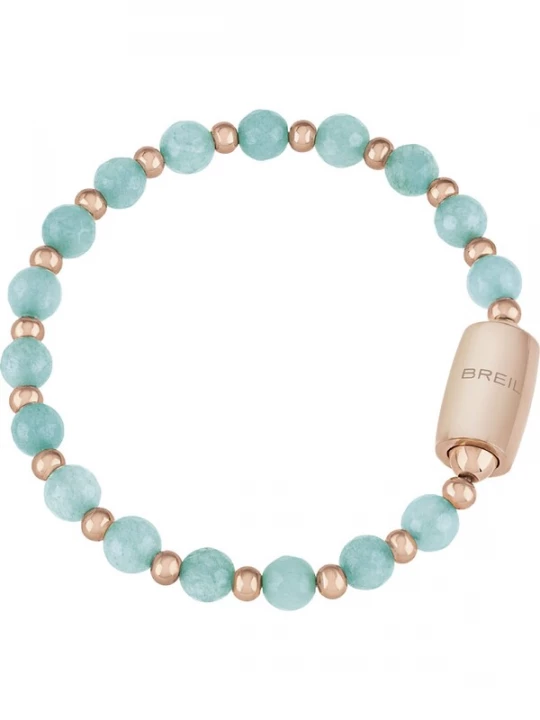 Foto van product Breil Armband turquoise / rose-goud