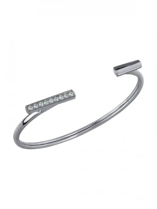 Foto van product Breil Armband zilver / transparant