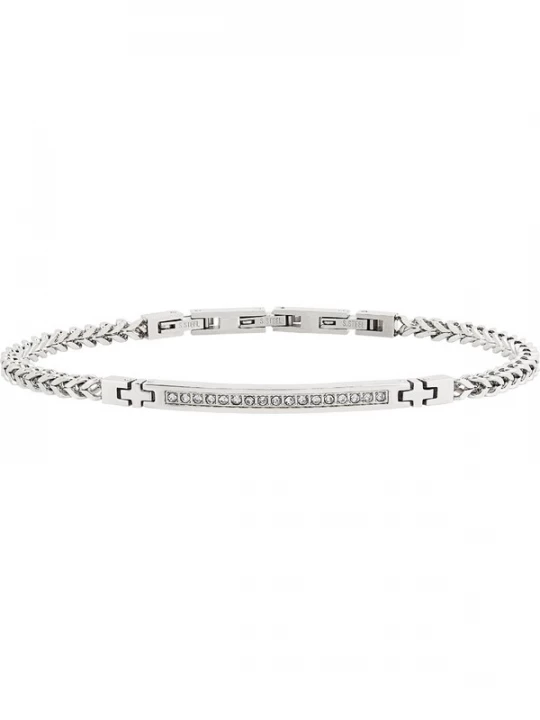 Foto van product Breil Armband zilver / transparant