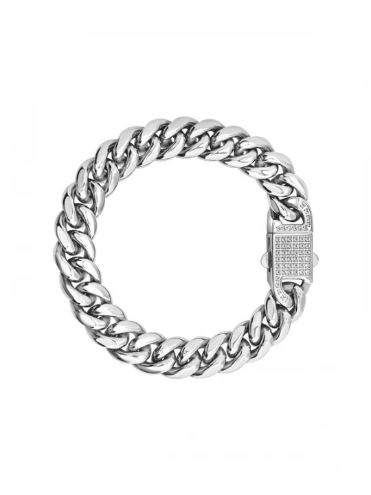 Foto van product Breil Armband zilver / transparant