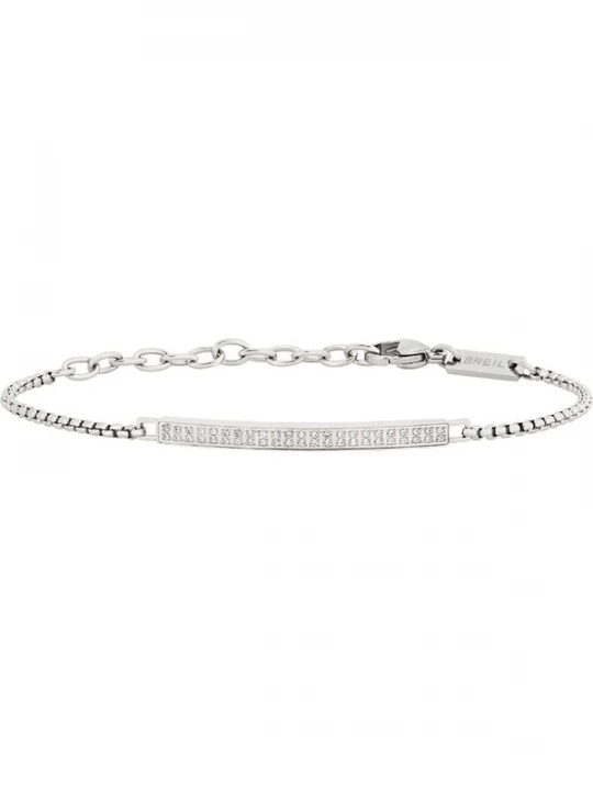 Foto van product Breil Armband zilver / wit