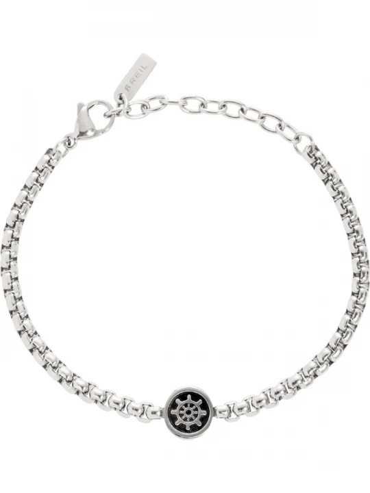 Foto van product Breil Armband zwart / zilver