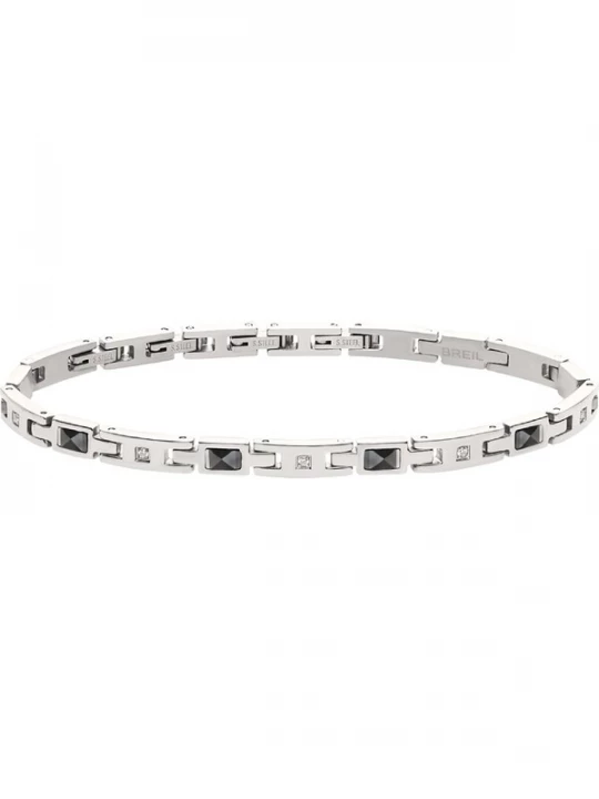 Foto van product Breil Armband zwart / zilver