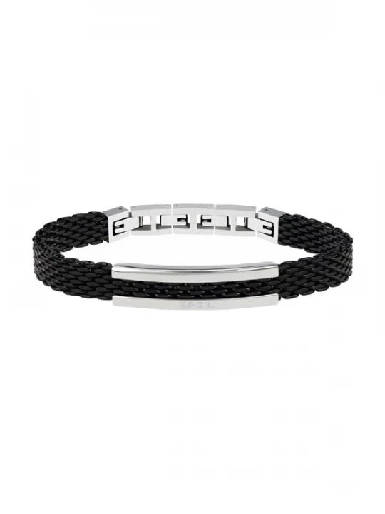 Foto van product Breil Armband zwart / zilver