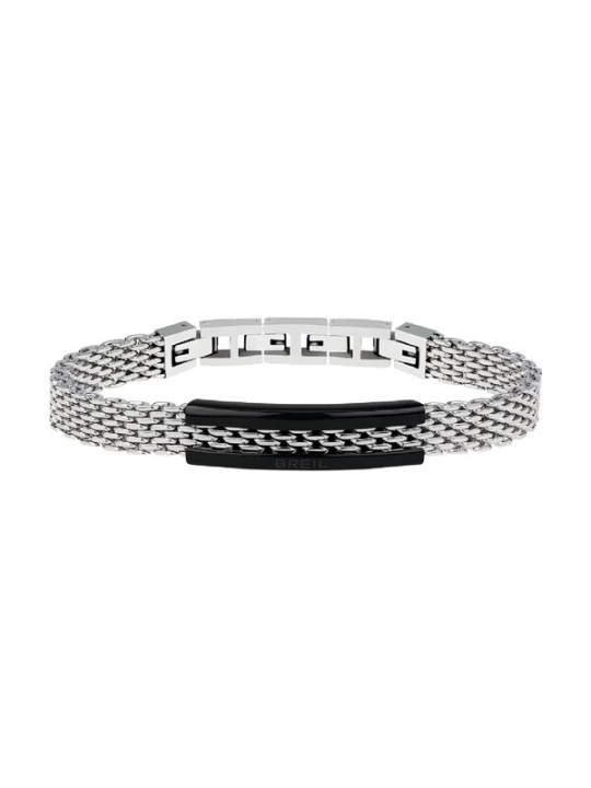 Foto van product Breil Armband zwart / zilver