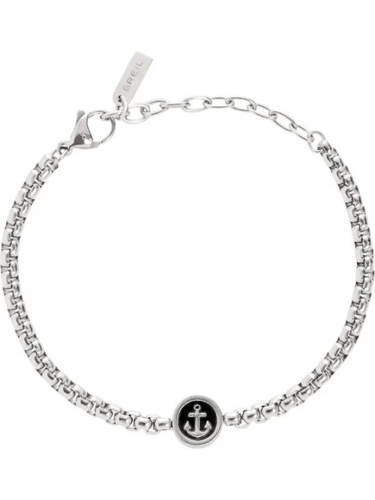 Foto van product Breil Armband zwart / zilver