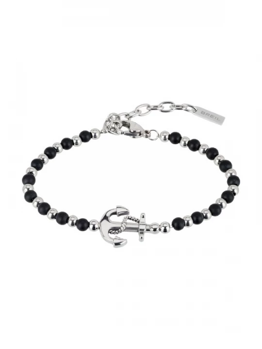 Foto van product Breil Armband zwart / zilver