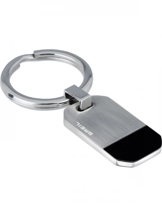 Foto van product Breil Sleutelhanger zilvergrijs / zwart