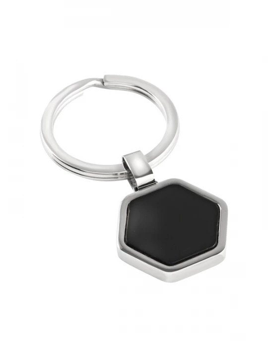 Foto van product Breil Sleutelhanger zwart / zilver