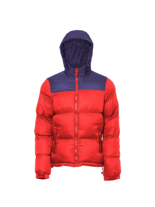 Foto van product hoona Winterjas indigo / rood