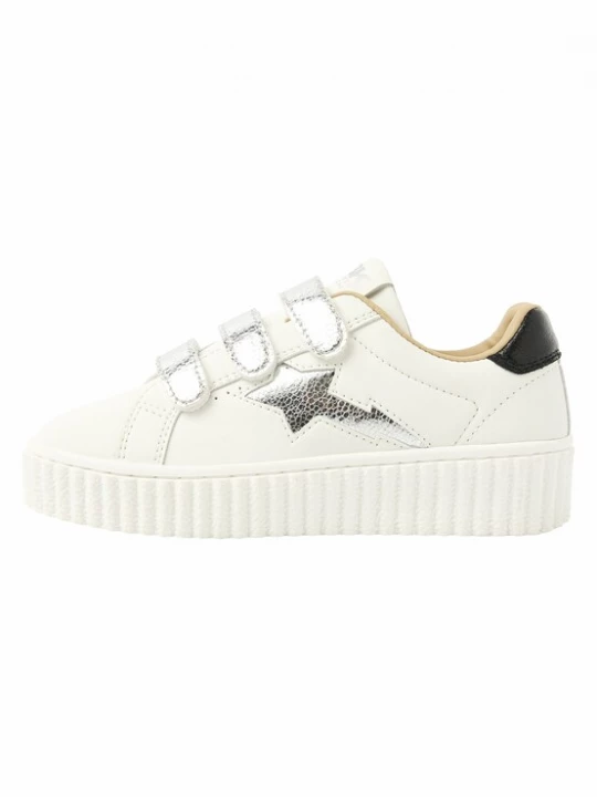 Foto van product BRITISH KNIGHTS Sneakers 'BLISS VELCRO' zilver / wit