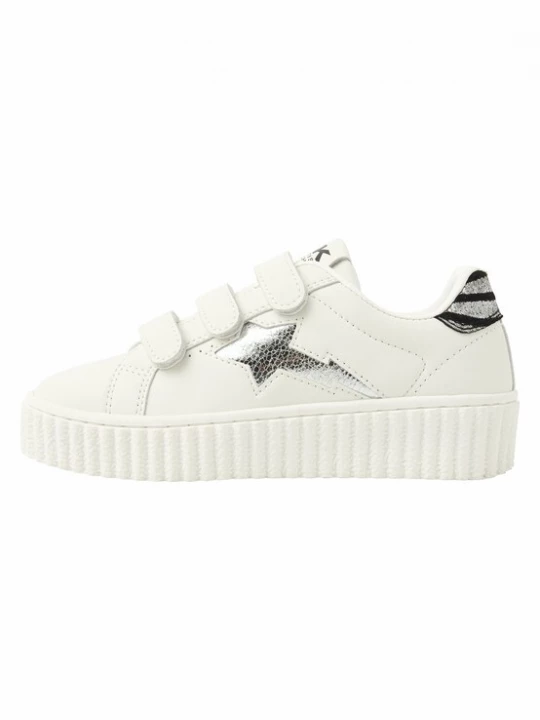 Foto van product BRITISH KNIGHTS Sneakers 'Bliss Velcro' zwart / zilver / wit