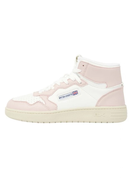 Foto van product BRITISH KNIGHTS Sneakers hoog 'NOORS' pink / wit