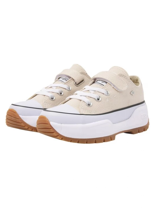 Foto van product BRITISH KNIGHTS Sneakers ' KAYA LOW FLY ' lichtbeige / lichtgrijs / wit