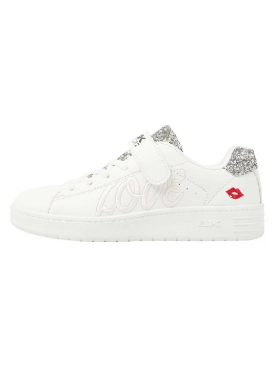 Foto van product BRITISH KNIGHTS Sneakers 'Mist' knalrood / zilver / wit
