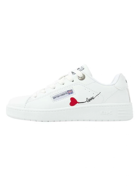 Foto van product BRITISH KNIGHTS Sneakers 'Mist' rood / zwart / wit