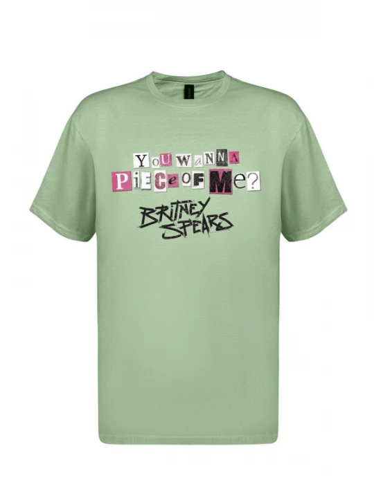 Foto van product Britney Spears Collection Shirt 'Britney Spears Piece Of Me T-Shirt' groen