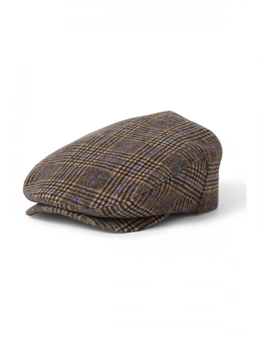 Foto van product Brixton Muts 'BARREL' beige / blauw / lichtblauw / bruin
