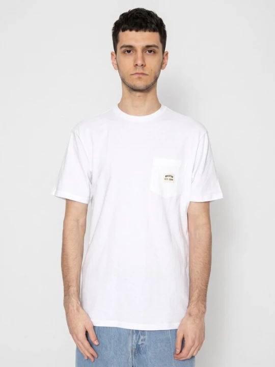 Foto van product Brixton Shirt 'Woodburn' wit