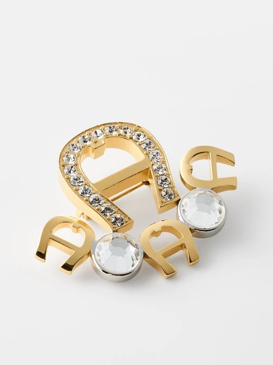 Foto van product Broche Aigner zilverkleurig