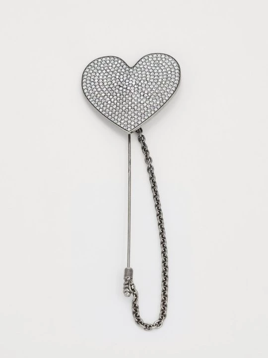 Foto van product Broche MOSCHINO zilverkleurig