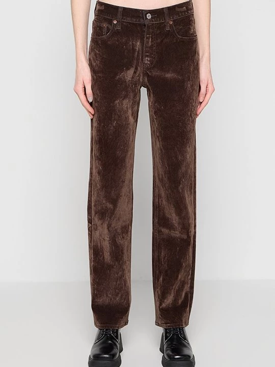 Foto van product Broek Abercrombie & Fitch donkerbruin