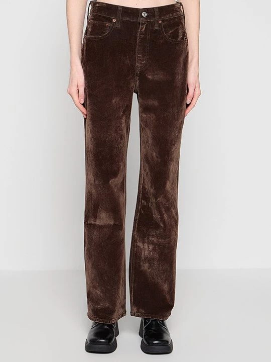 Foto van product Broek Abercrombie & Fitch donkerbruin
