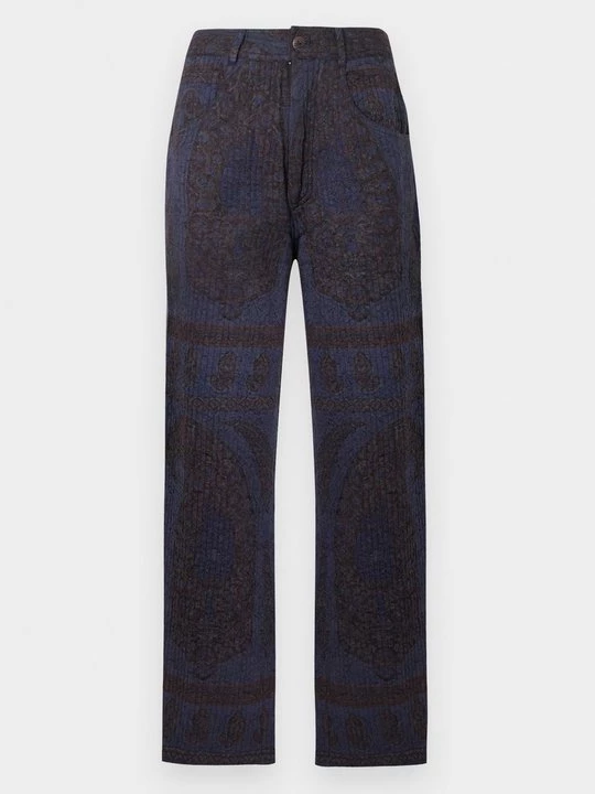 Foto van product Broek Antik Batik donkerblauw