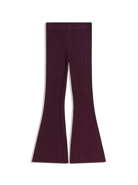 Foto van product Broek Bershka donkerrood