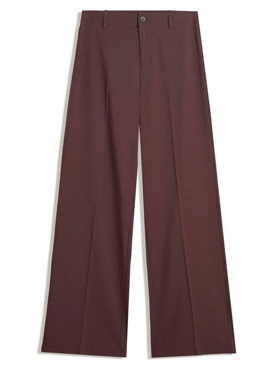 Foto van product Broek Bershka donkerrood
