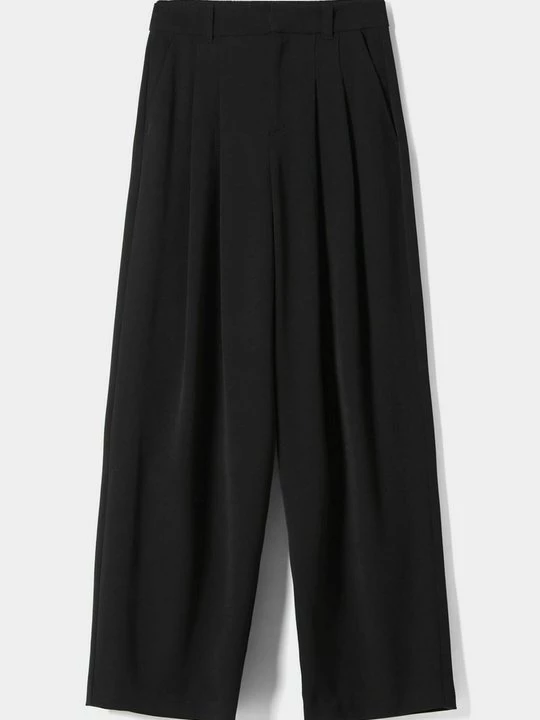 Foto van product Broek Bershka gemêleerd zwart