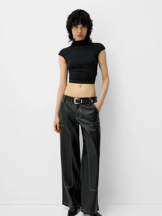 Foto van product Broek Bershka zwart