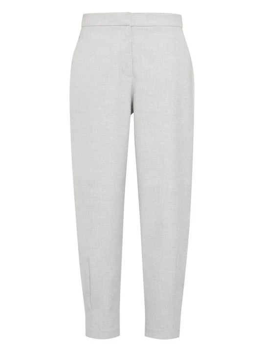 Foto van product Broek comma lichtgrijs gemêleerd